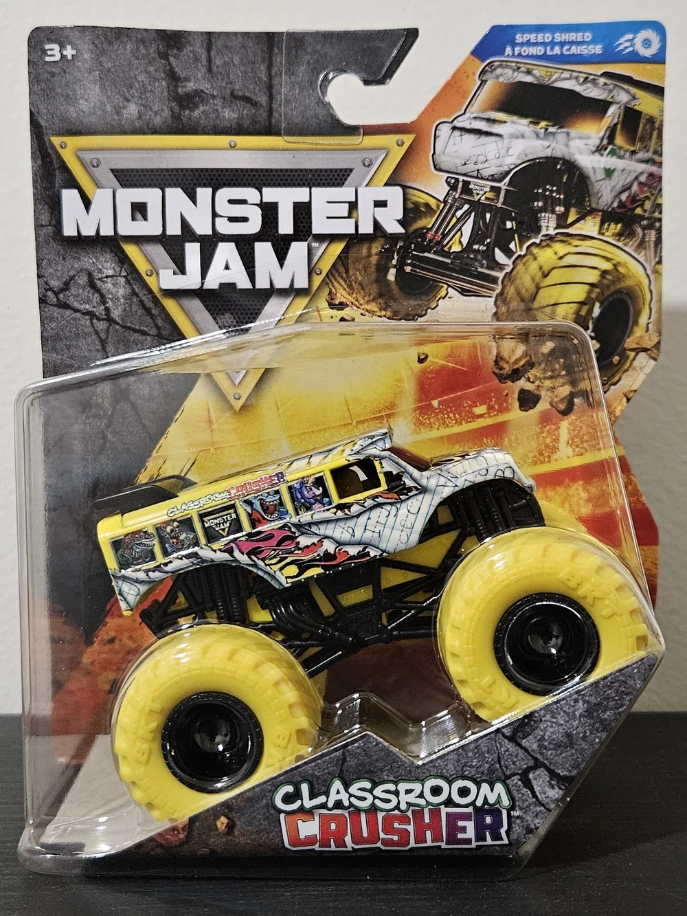 2026 Monster Jam Series 46 Speed Shed Classroom Crusher 1:64 Monster Truck